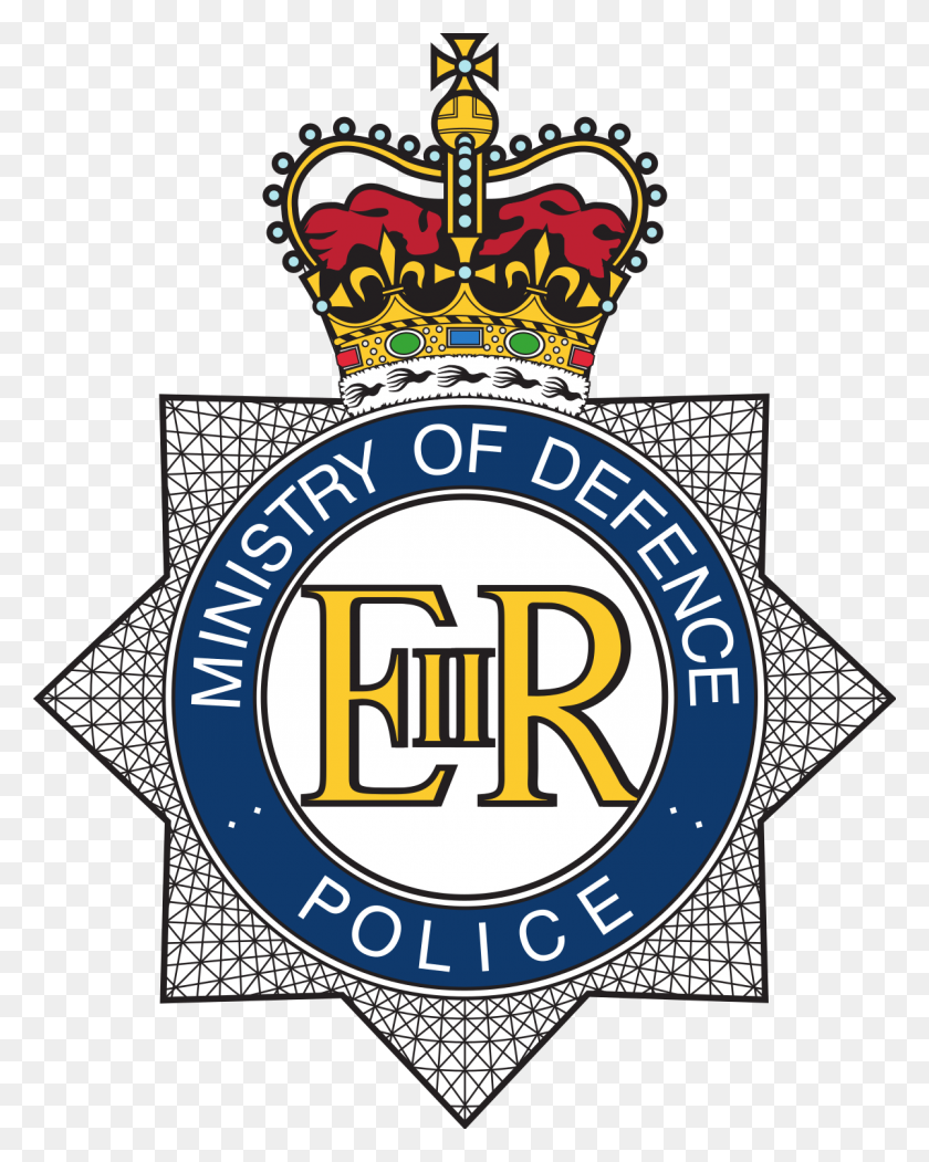1200x1525 Ministry Of Defence Police - Police Badge PNG