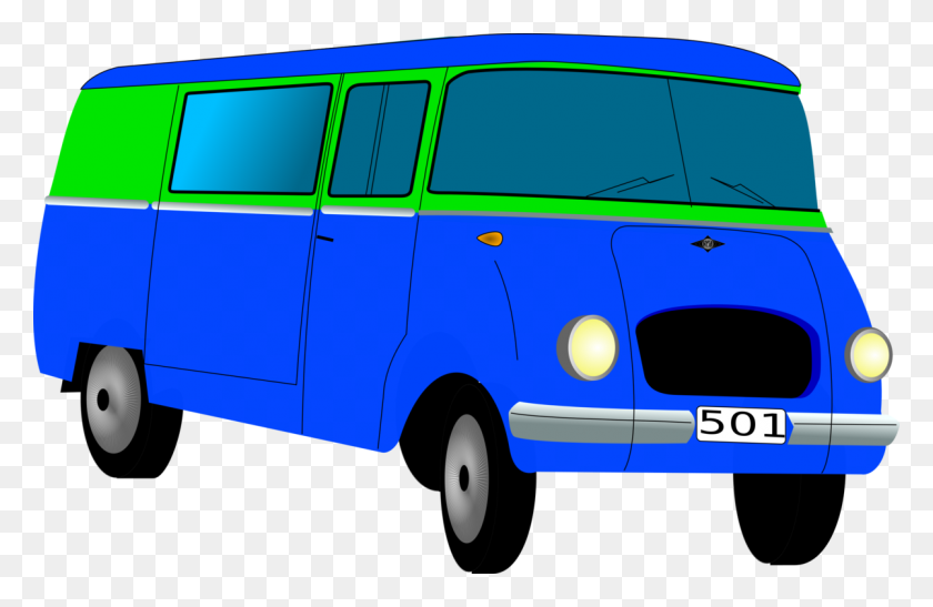 1201x750 Minivan Coche Minibús - Minivan Clipart