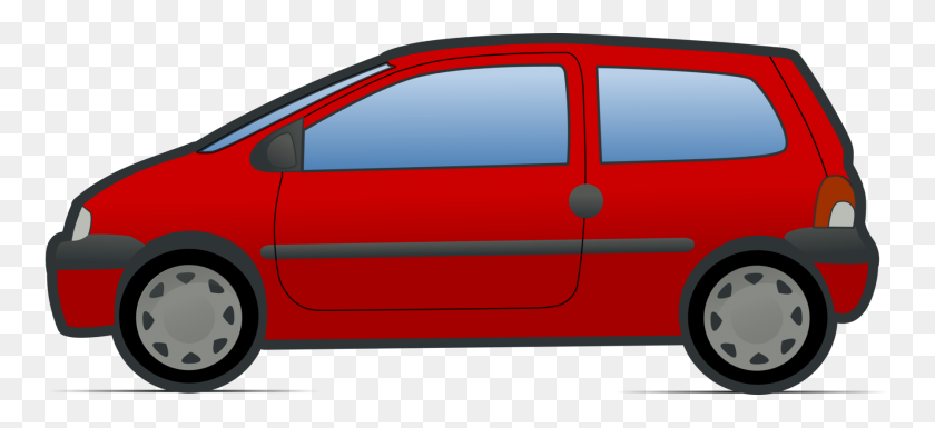 1795x750 Minivan Cartoon Renault Twingo - Van Clipart