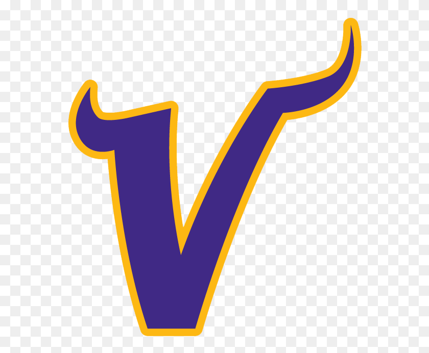 578x632 Minnesota Vikings V Logo - Minnesota PNG