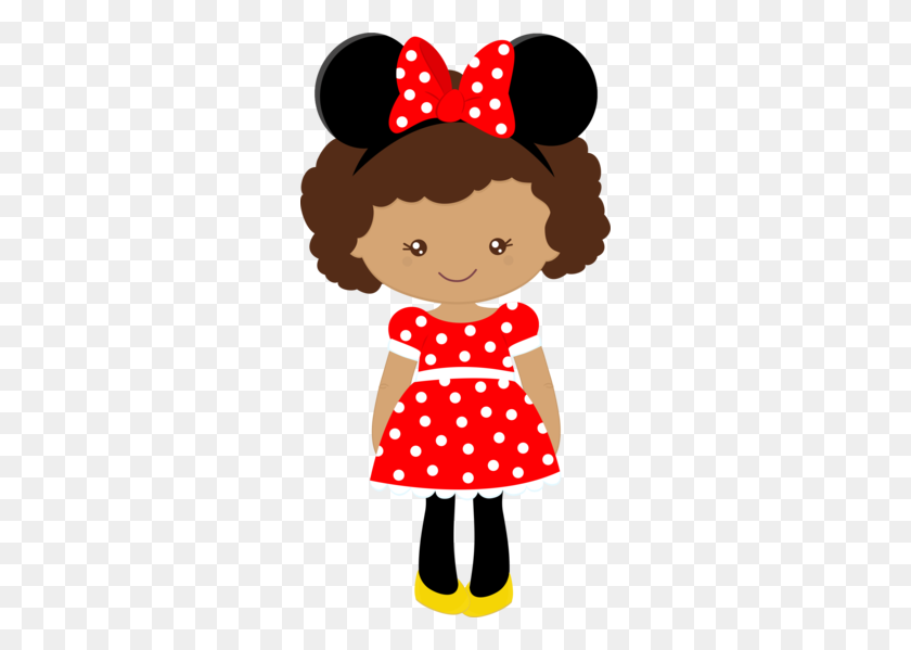 286x539 Minnie E Mickey Childrens - Flat Stanley Clipart