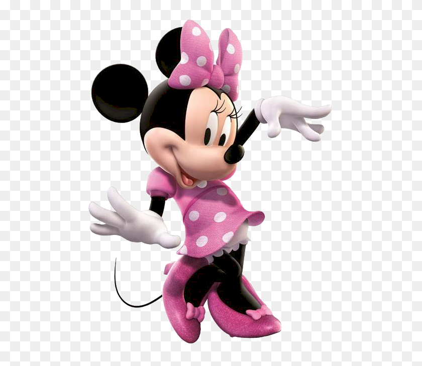 510x669 Minnie Mouse - Old Tv Clipart