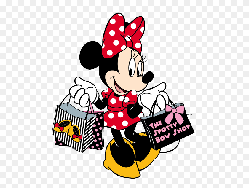 500x574 Minnie Mouse And Mickey Mickey Minnie - Minnie PNG