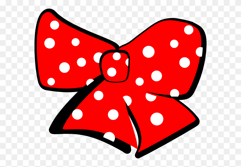 600x524 Minnie Mouse Bow Clip Art - Mickey Mouse Bow Tie Clipart