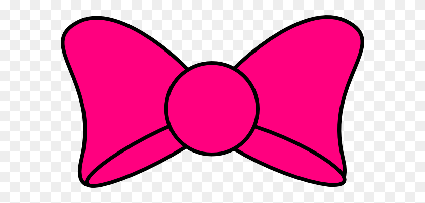 600x342 Minnie Mouse Bow Clipart - Bow Clipart