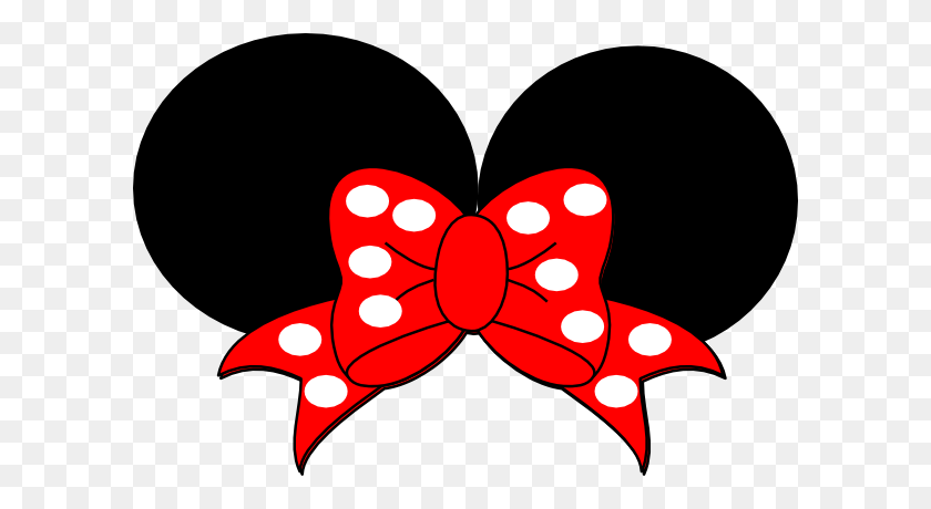 600x400 Minnie Mouse Bow Free Minnie Mouse Red Bow Clipart Clipartfox - Red Bow Clipart