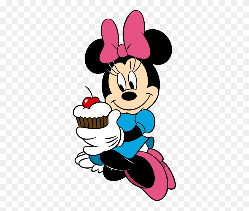 369x652 Minnie Mouse Cake Clipart Clip Art Images - Mickey Mouse Clipart