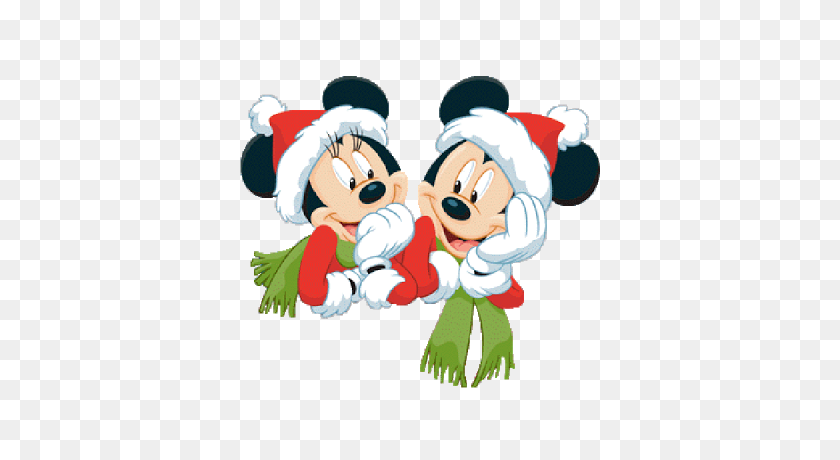 400x400 Minnie Mouse Christmas Sacrf Clipart - Christmas Pijamas Clipart
