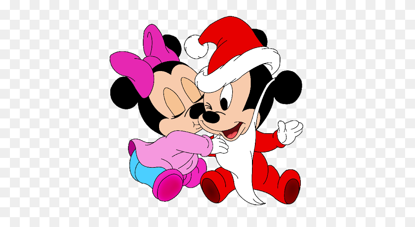 400x400 Minnie Mouse Clip Art Angel Mickey Mouse And Friends Xmas Clip - Minnie Mouse Christmas Clipart