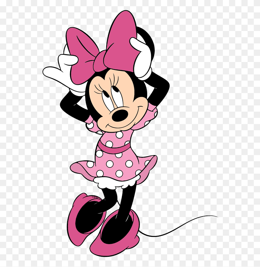 574x801 Imágenes Prediseñadas De Minnie Mouse Imágenes Prediseñadas De Disney En Abundancia - Parade Clipart