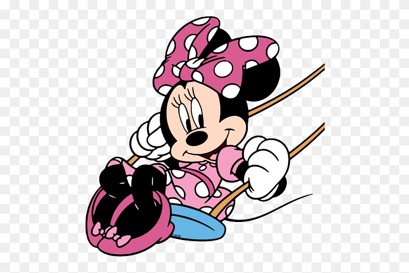 495x502 Imágenes Prediseñadas De Minnie Mouse Imágenes Prediseñadas De Disney En Abundancia - Pasaporte Clipart