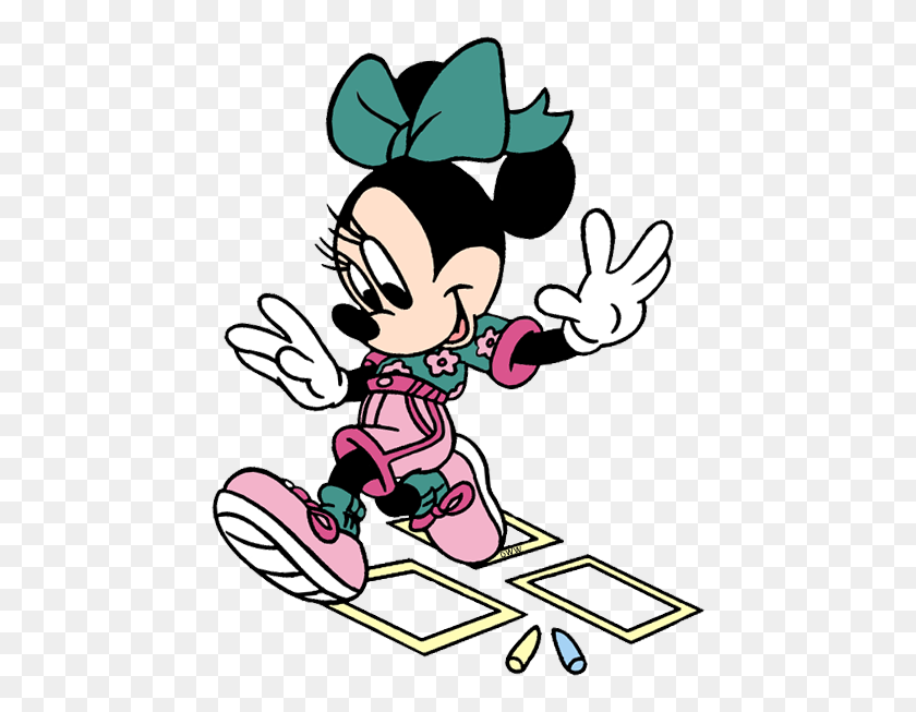 454x593 Imágenes Prediseñadas De Minnie Mouse, Imágenes Prediseñadas De Disney En Abundancia - Clipart De Recreación