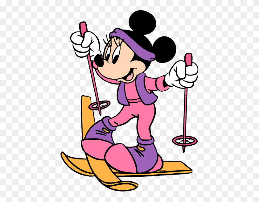 450x595 Imágenes Prediseñadas De Minnie Mouse, Imágenes Prediseñadas De Disney En Abundancia - Clipart De Recreación