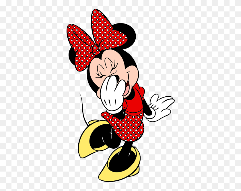 383x608 Imágenes Prediseñadas De Minnie Mouse Disney Imágenes Prediseñadas En Abundancia - Imágenes Prediseñadas De La Etiqueta Engomada