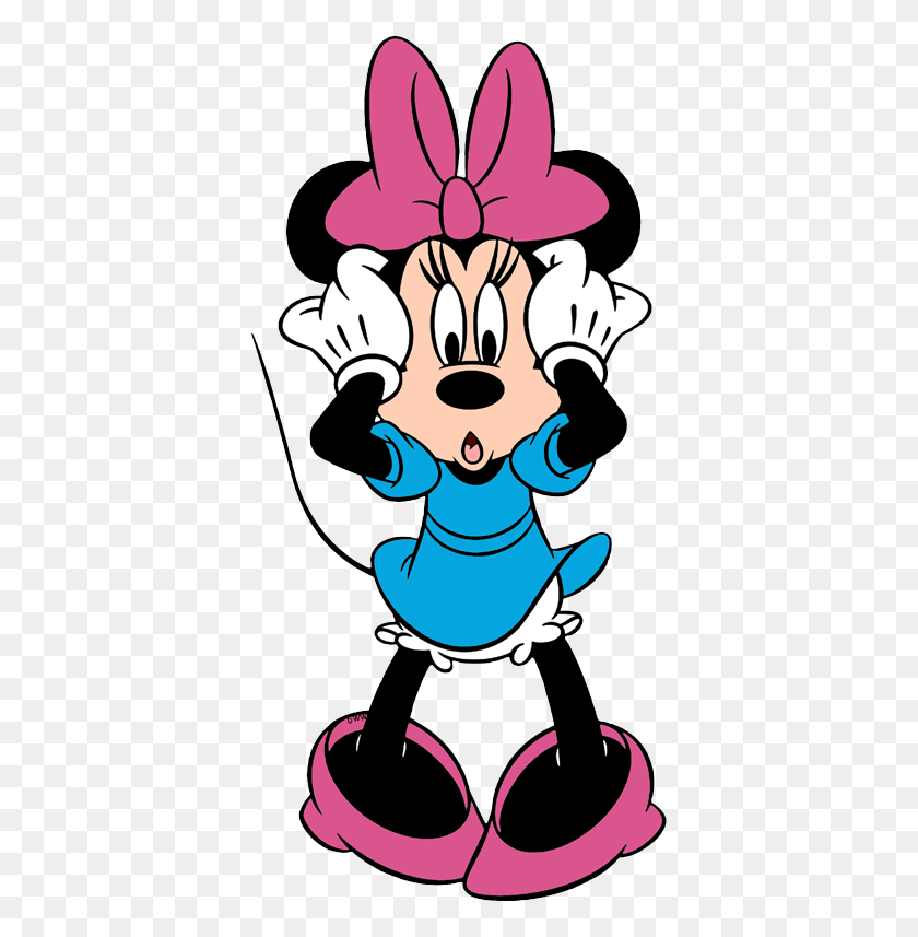 Minnie Mouse Clip Art Disney Clip Art Galore - Surprised Face Clipart ...