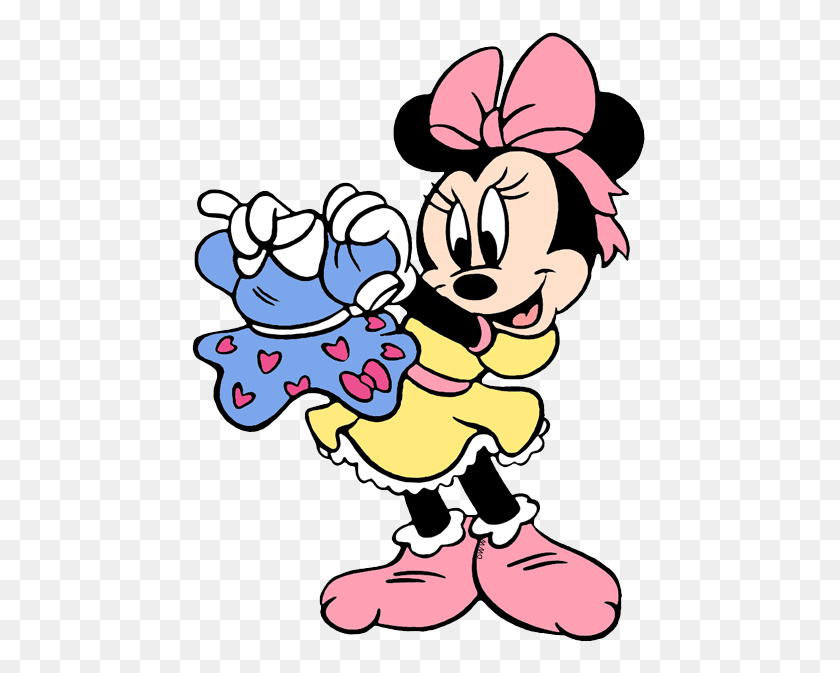 457x613 Imágenes Prediseñadas De Minnie Mouse Imágenes Prediseñadas De Disney En Abundancia - Imágenes Prediseñadas De Niño Pequeño