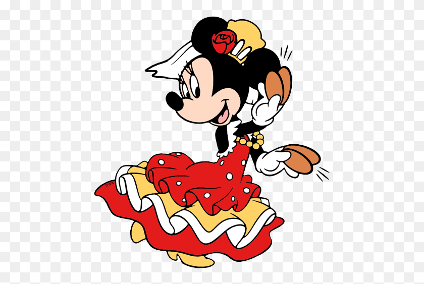 473x503 Minnie Mouse Clip Art Disney Clip Art Galore - Art Supplies Clipart