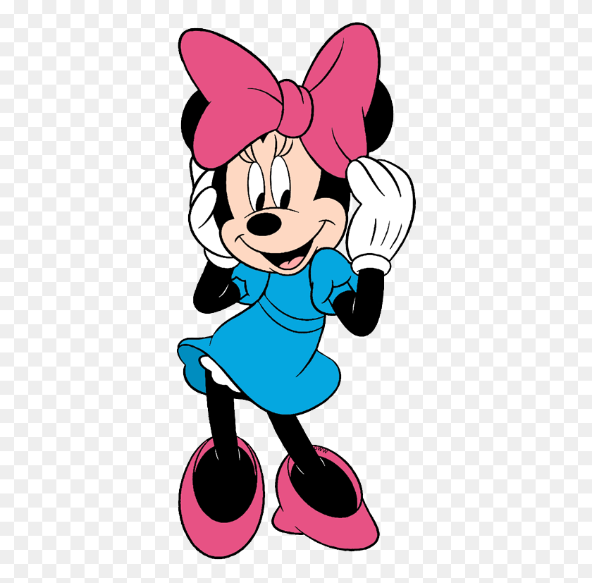 344x767 Imágenes Prediseñadas De Minnie Mouse, Imágenes Prediseñadas De Disney En Abundancia - Lazo De Minnie Mouse Png