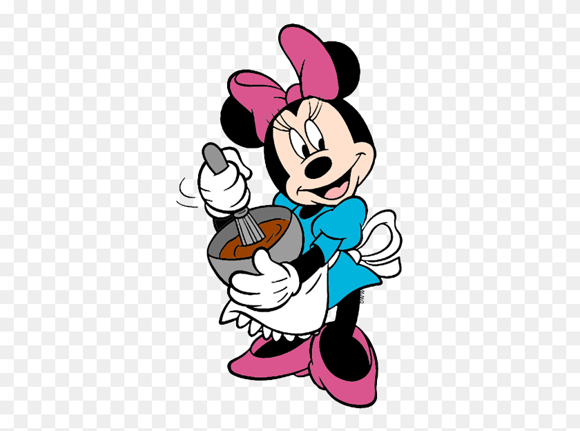 333x564 Minnie Mouse Clip Art Disney Clip Art Galore - Cake Walk Clip Art