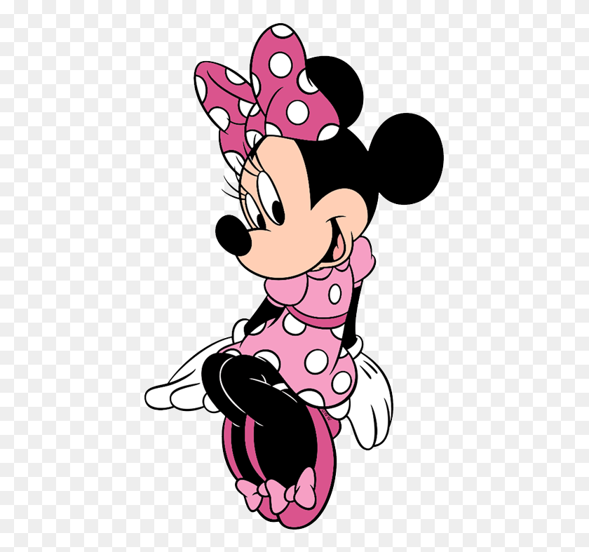431x727 Minnie Mouse Clip Art For Print Minnie Mouse Clip Art - Minnie Ears Clipart