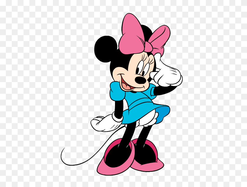 434x578 Minnie Mouse Clip Art Mickey ^ Minnie - Mouse Clipart