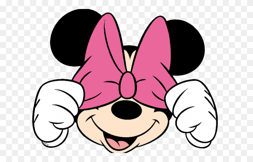 640x480 Minnie Mouse Clipart Número Uno - Lazo De Minnie Png