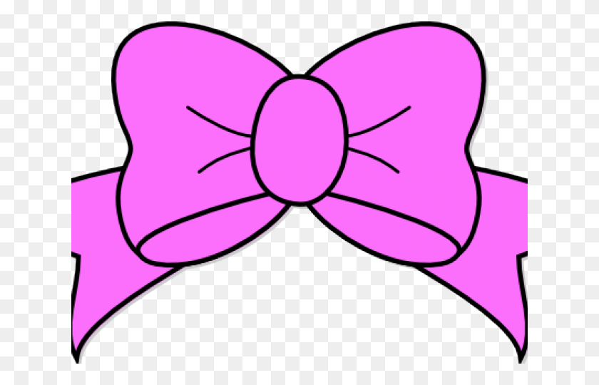 640x480 Minnie Mouse Clipart Red Ribbon - Minnie Mouse Bow PNG