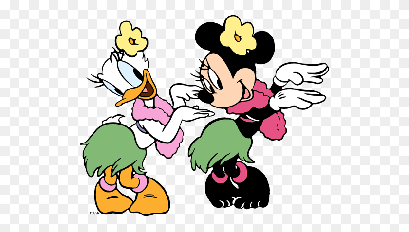 518x417 Imágenes Prediseñadas De Minnie Mouse Daisy Duck Imágenes Prediseñadas De Disney En Abundancia - Party Bus Clipart