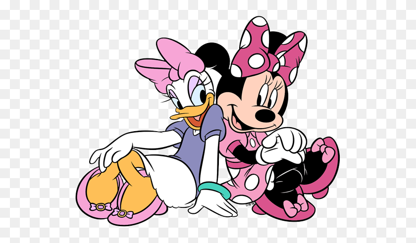 541x431 Minnie Mouse Daisy Duck Imágenes Prediseñadas De Disney Imágenes Prediseñadas En Abundancia - Daisy Duck Clipart