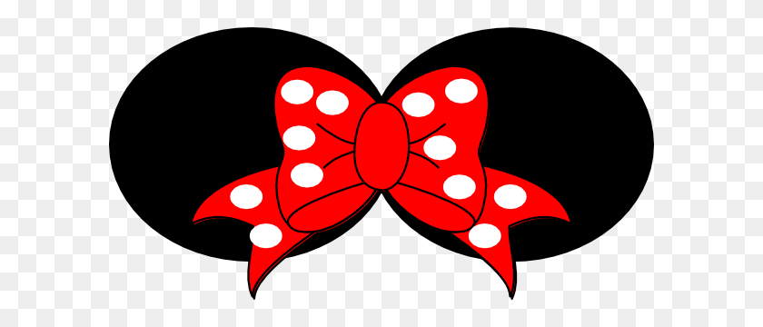 600x300 Minnie Mouse Ears Clipart Clip Art Images - Mickey Mouse Bow Tie Clipart