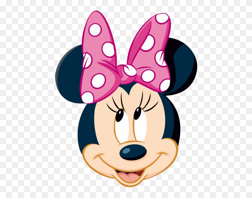 481x600 Minnie Mouse Heads Clipart - Minnie Mouse Face Clipart