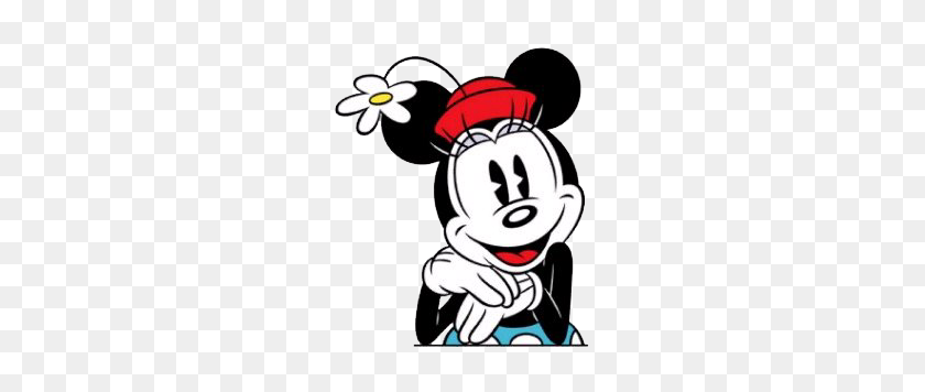 265x296 Imágenes Prediseñadas De Cabezas De Minnie Mouse - Cabeza De Minnie Mouse Png