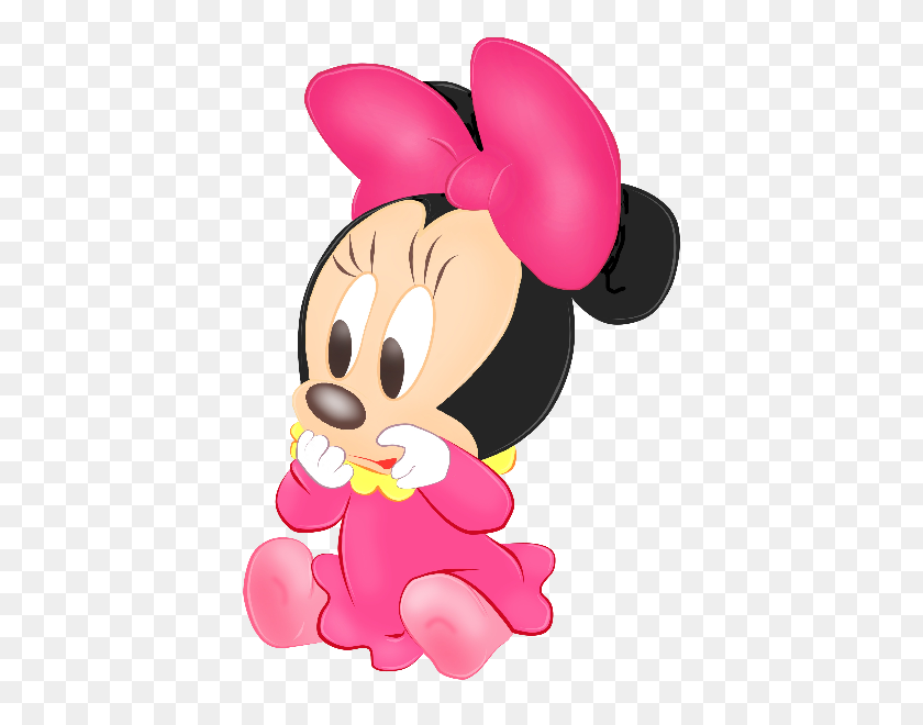 600x600 Minnie Mouse Mickey Mouse Clipart - Baby Minnie Clipart