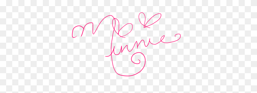 400x245 Minnie Mouse Signature Font Olivero - Signature Clipart