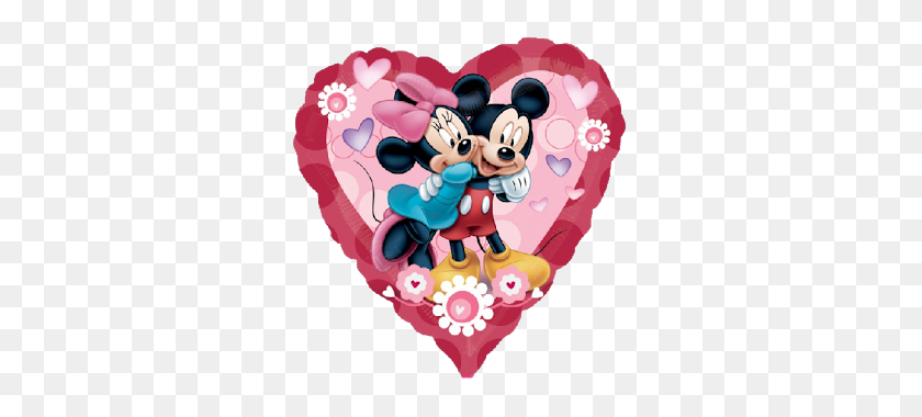 320x320 Minnie Mouse Valentines Clipart - Disney Valentine Clipart