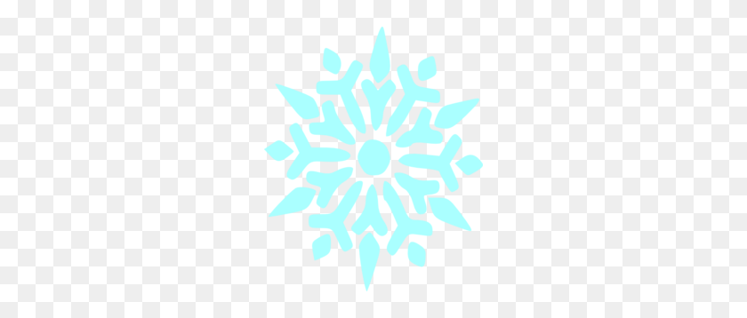 246x298 Mint Clipart Snowflake - Snowflake Border Clipart