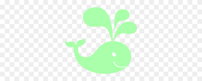 Mint Green Whale Clip Art - Whale Clipart PNG