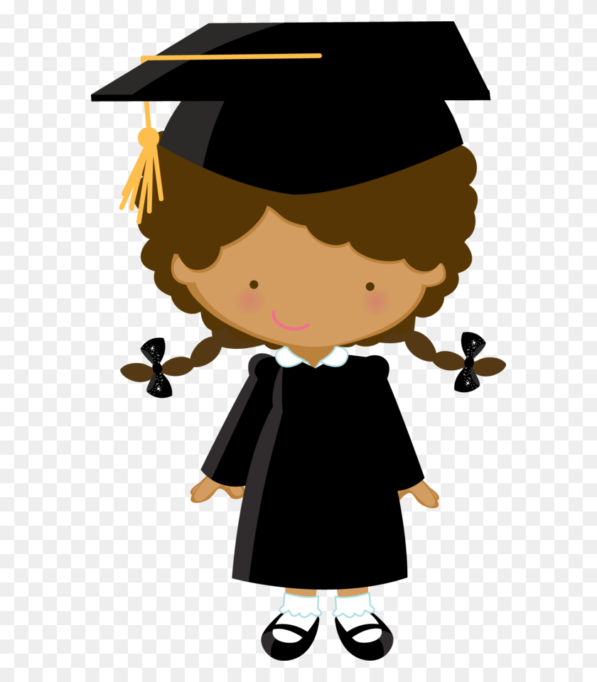 584x900 Minus - Preschool Graduation Clip Art