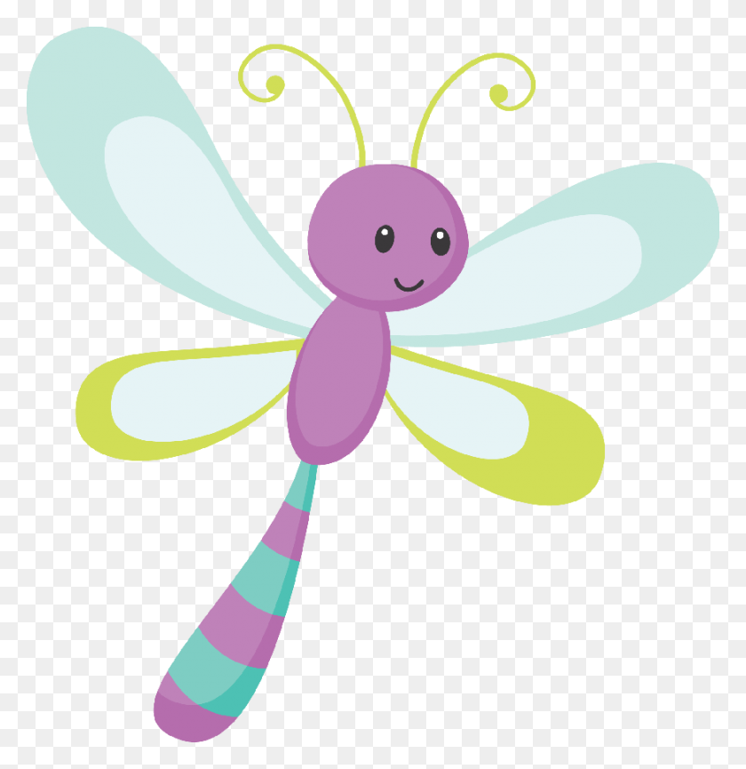 871x900 Minus - Dragonfly Clipart