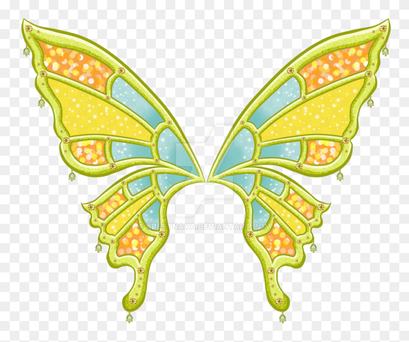 1024x845 Miranda Enchantix Wings - Fairy Wings Clipart