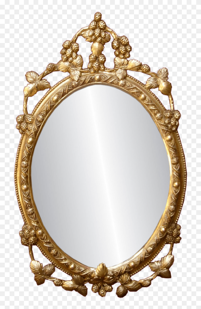 900x1424 Mirror Oval Transparent Png - Mirror Frame PNG