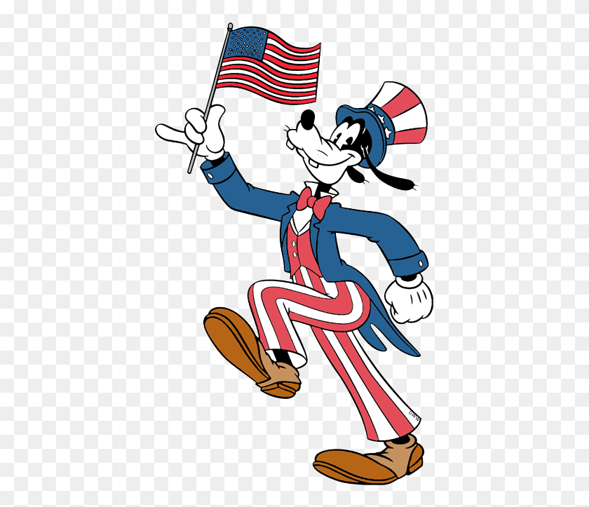 402x663 Misc Disney Holidays Clip Art Disney Clip Art Galore - United States Of America Clipart