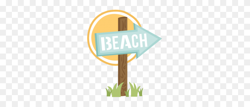 300x300 Miss Kate Beach Sign Imagenes Beach - Cute Summer Clipart