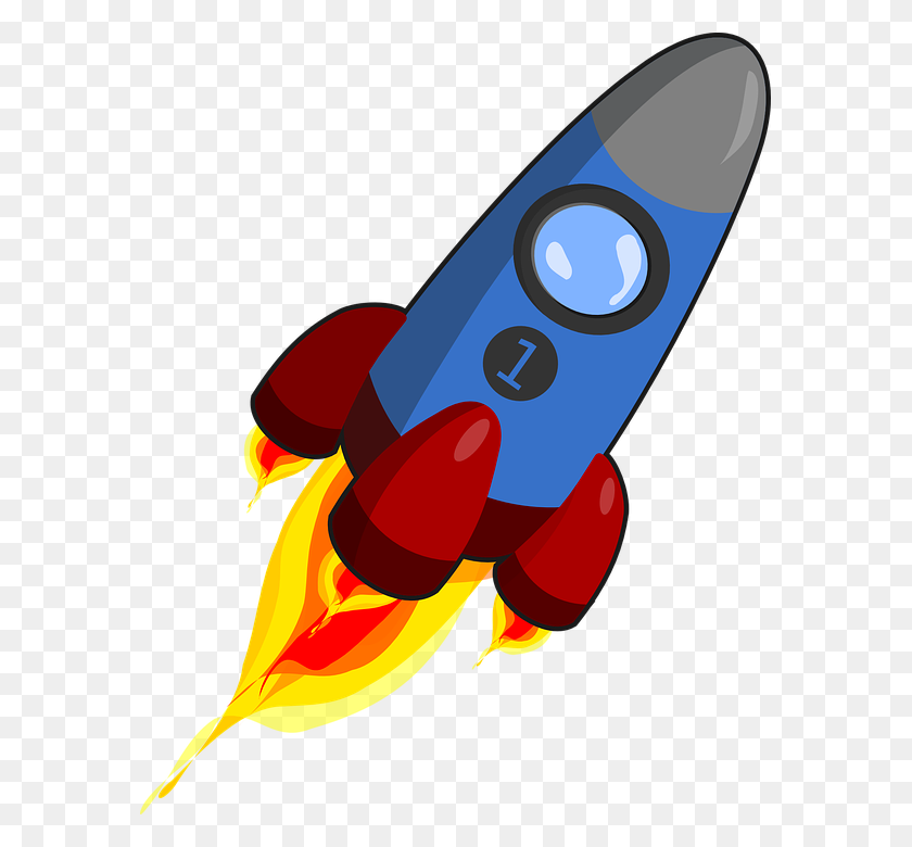 581x720 Missile Clipart Red - Jayhawk Clipart