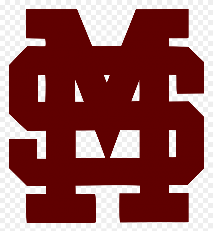 2000x2180 Mississippi State Bulldogs Baseball Logo - Mississippi State Logo PNG