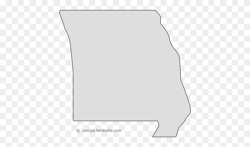 450x434 Missouri - United States Outline PNG