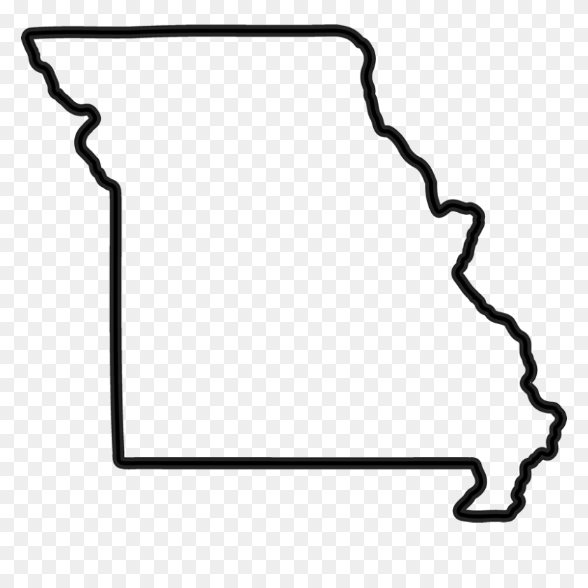 800x800 Sello De Goma De Contorno De Missouri Sellos De Goma Del Estado Stamptopia - Imágenes Prediseñadas De Contorno De Missouri