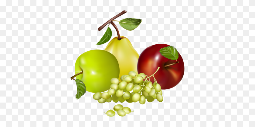 384x361 Mixed Fruits Png Clipart - Fruit Tree PNG