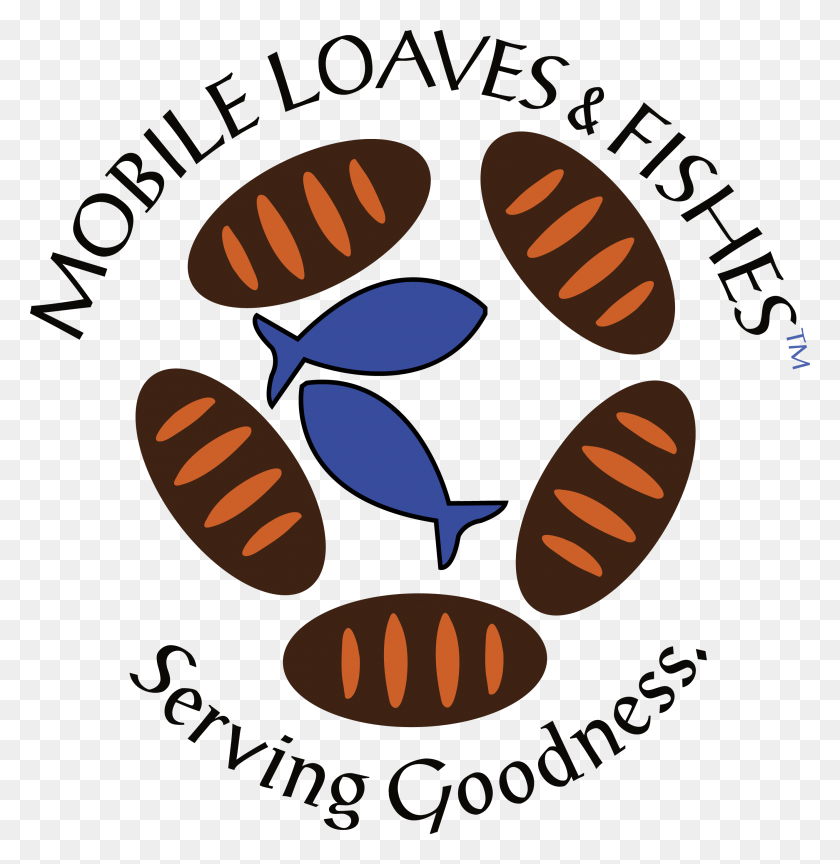 2653x2737 Mlampf Logo Classic Serving Goodness Rk Mobile Loaves Fishes - Loaves And Fishes Clipart