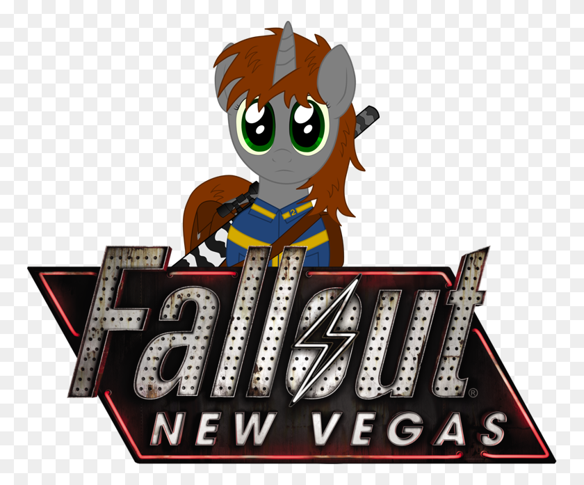763x637 Mlp Icono De Fallout New Vegas - Fallout New Vegas Logotipo Png